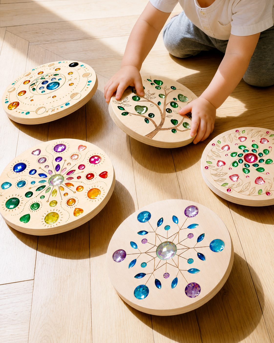 Jewel Spinning Top
