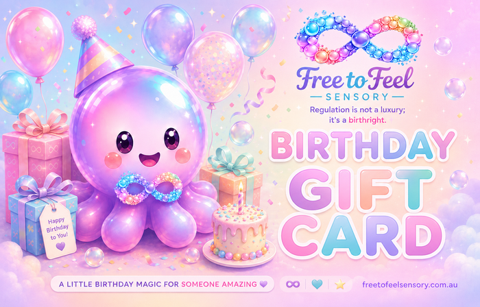 Free To Feel Birthday Digital Gift Card