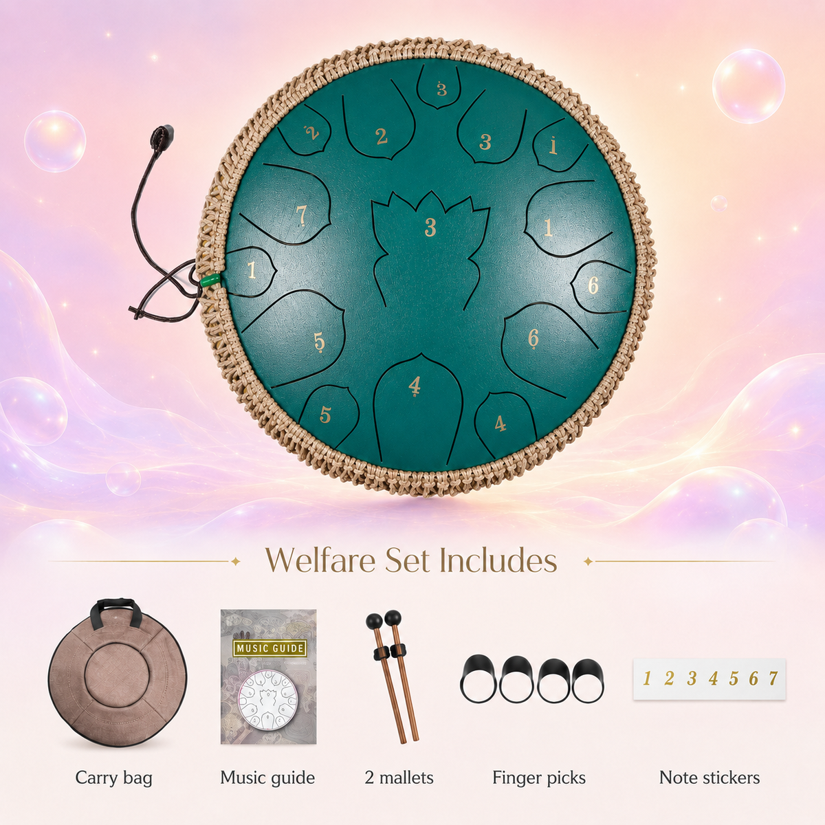 Steel Tongue Drum